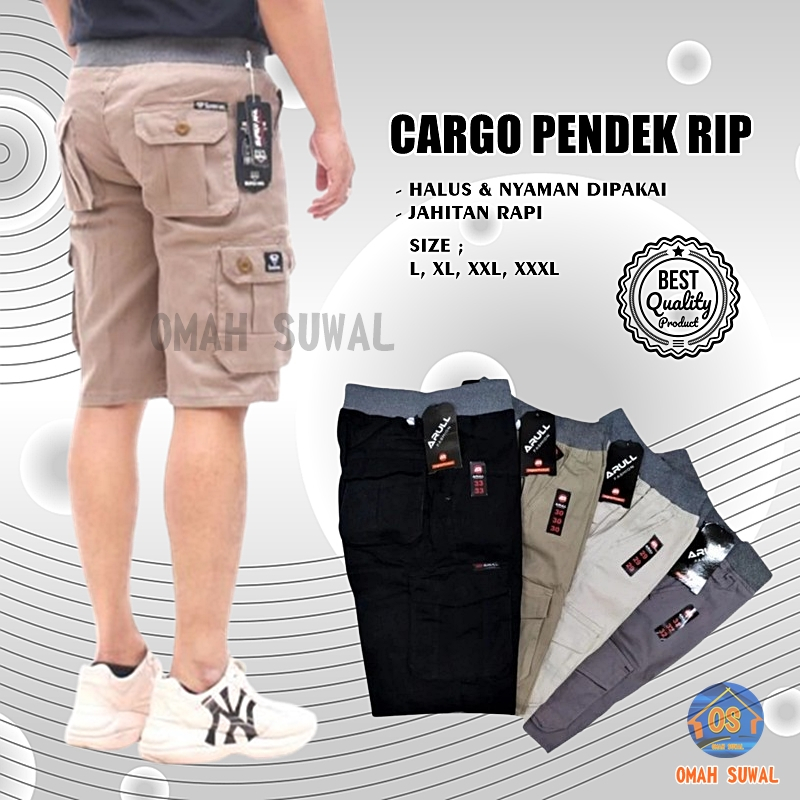 celana pendek cargo pria super jumbo celana pendek kompol big size celana cargo pendek kompol loreng