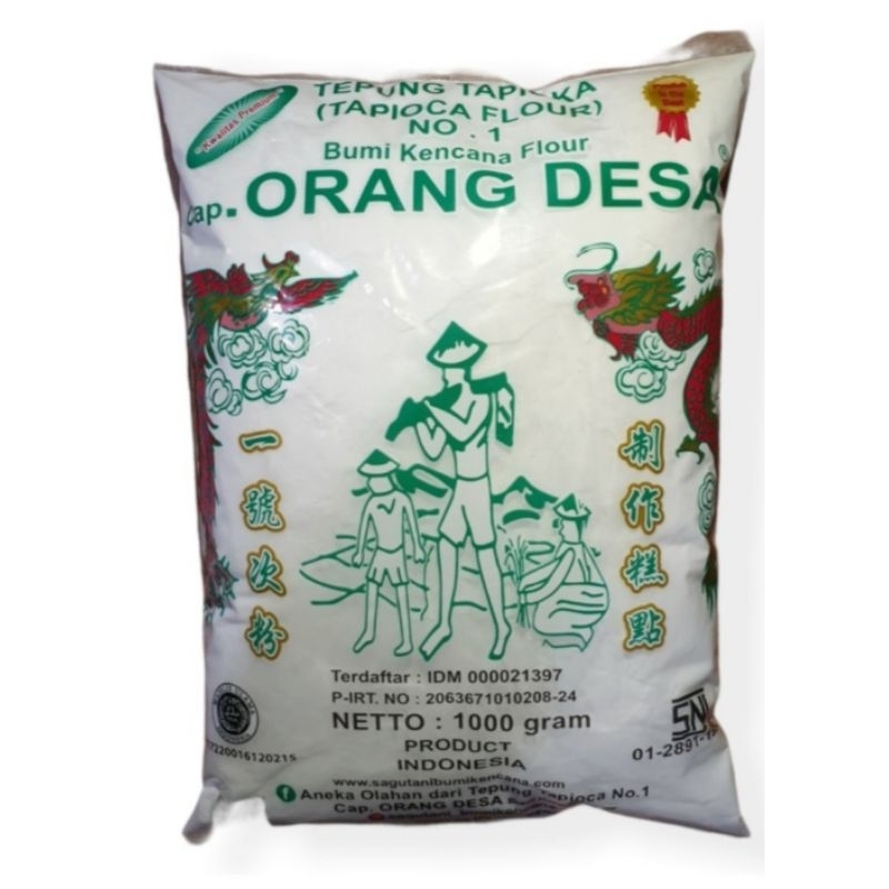 

tepung sagu cap pak tani desa / bumi kencana 1kg x 10 pack
