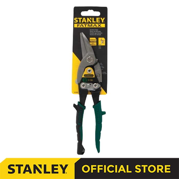 Stanley Max Steel Aviation Snips Right / Gunting Plat 250mm 14-564-22
