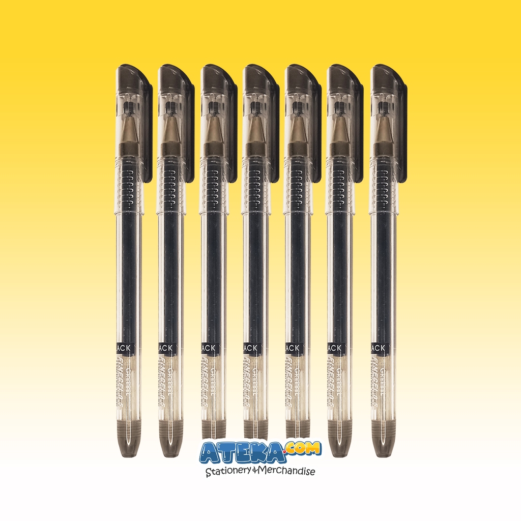 

Pulpen Greebel Finegel Black 0.5 – Tulisan Presisi dengan Tinta Hitam Berkualitas! - Atekadotcom