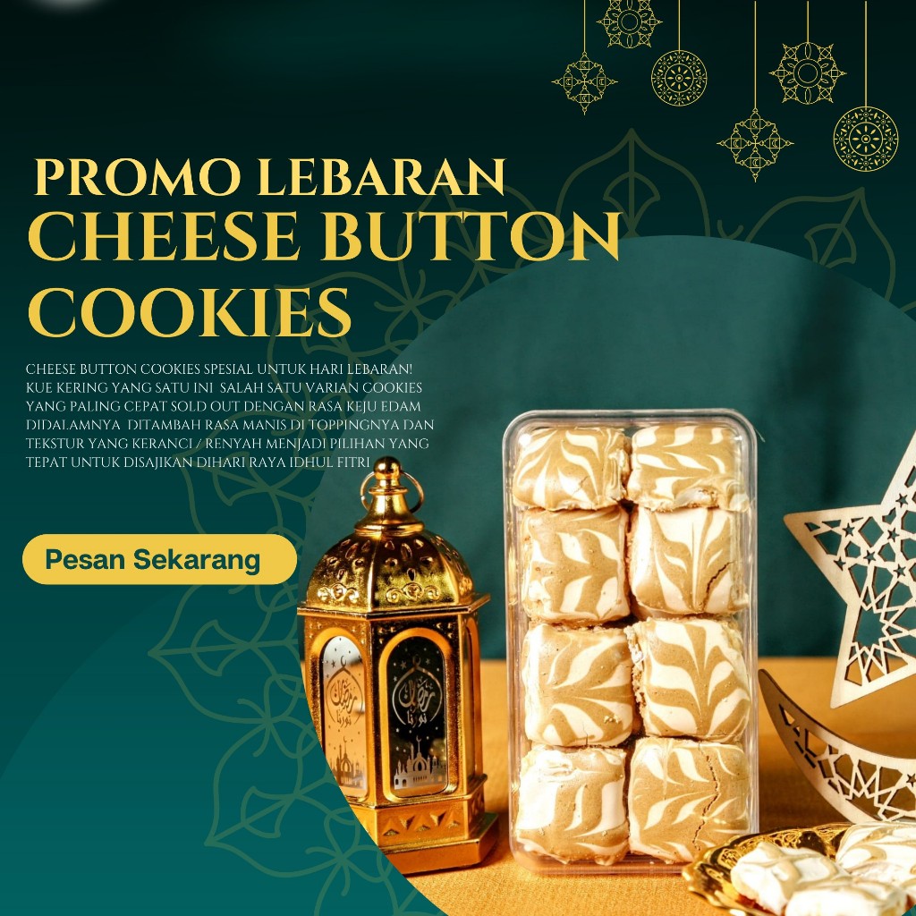 

Kue Kering Cheese Button Premium