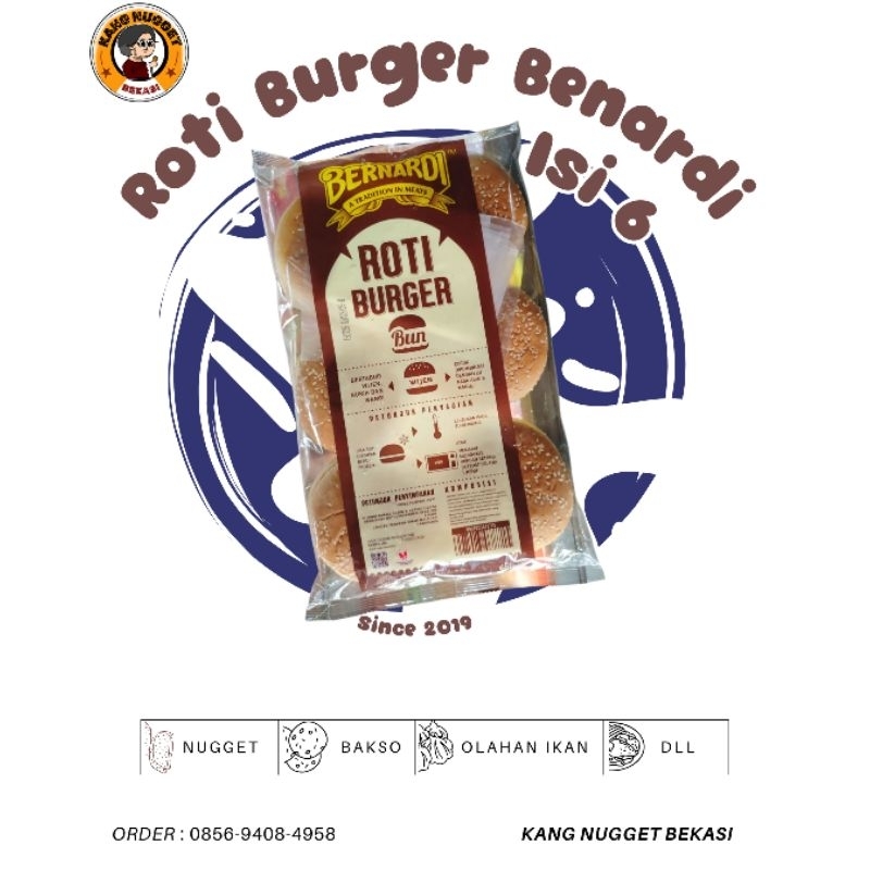 

ROTI BURGER isi 6 / 10