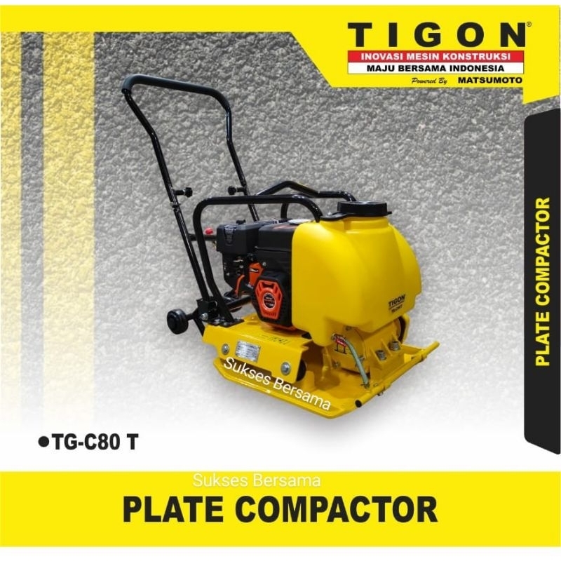 Plate Compactor / Stamper Kodok TG-C80T