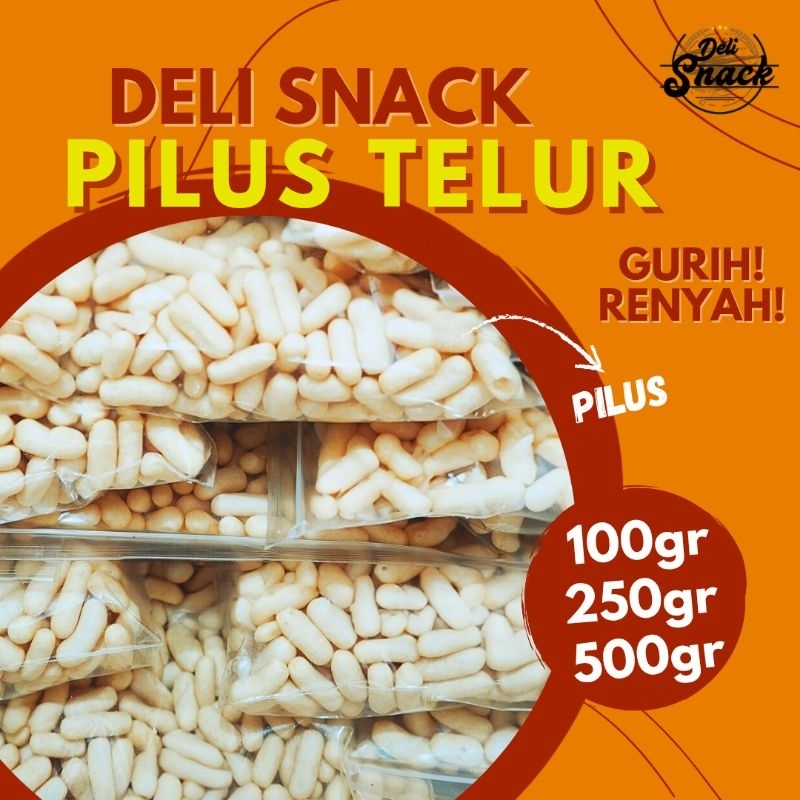 

Snack pilus ikan | pilus telur | pilus kapsul aneka snack kiloan deli snack