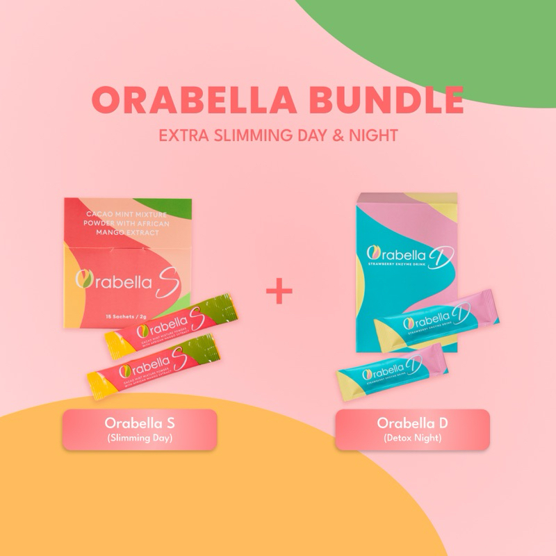 ORABELLA BUNDLE EXTRA SLIMMING DAY & NIGHT (SLIMMING + DETOX)