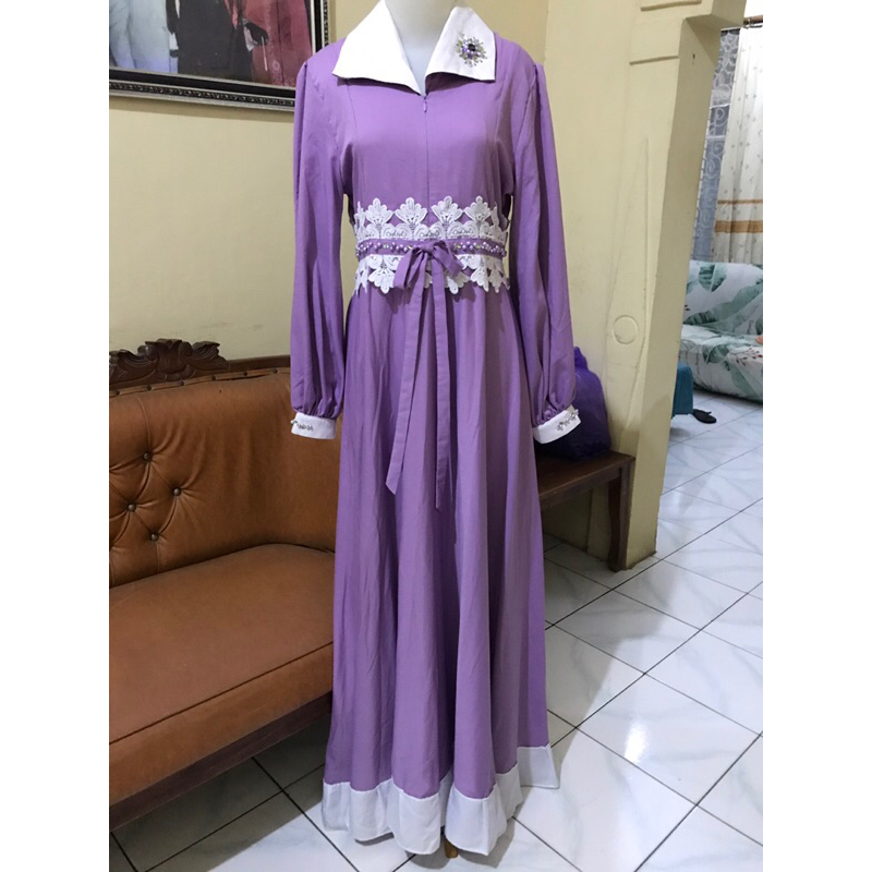 Dress Lilac Renda Payet [PRELOVED]