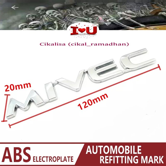 emblem MIVEC Mitsubishi grandis