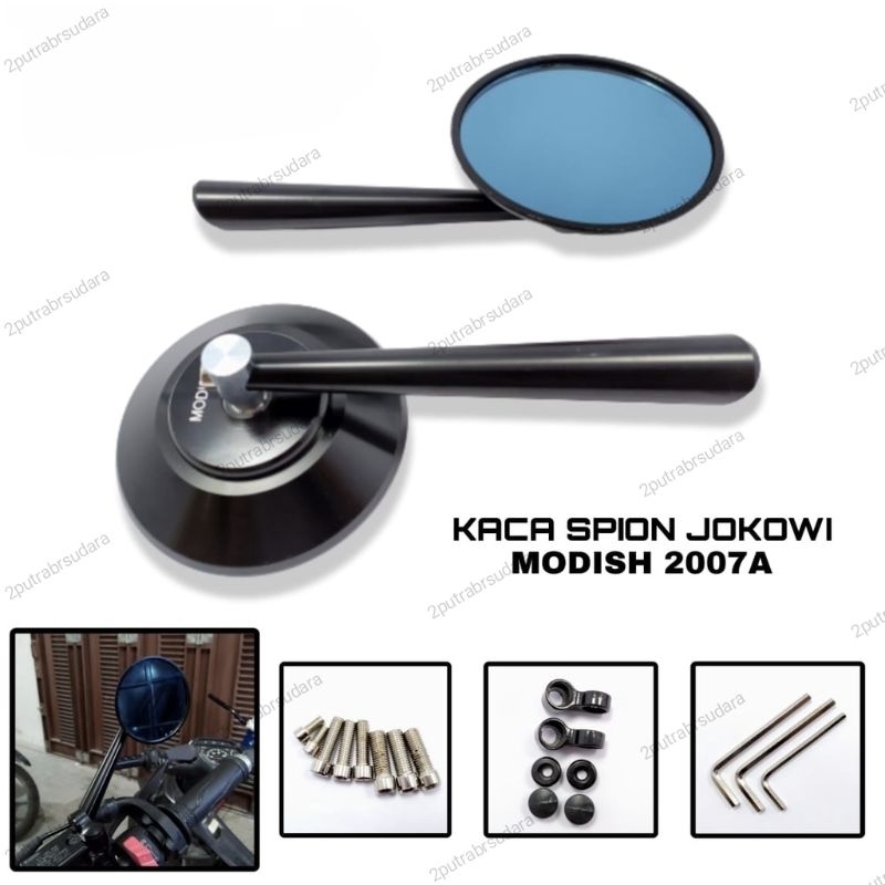 Spion Jokowi Klasik FULL CNC / Spion Custom / Spion Jokowi Bulat / Spion Retro Bulat