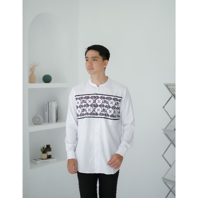 Baju Koko Kurta TRZ Pria Lengan Panjang / Baju Muslim Pria / Kurta Pakistan