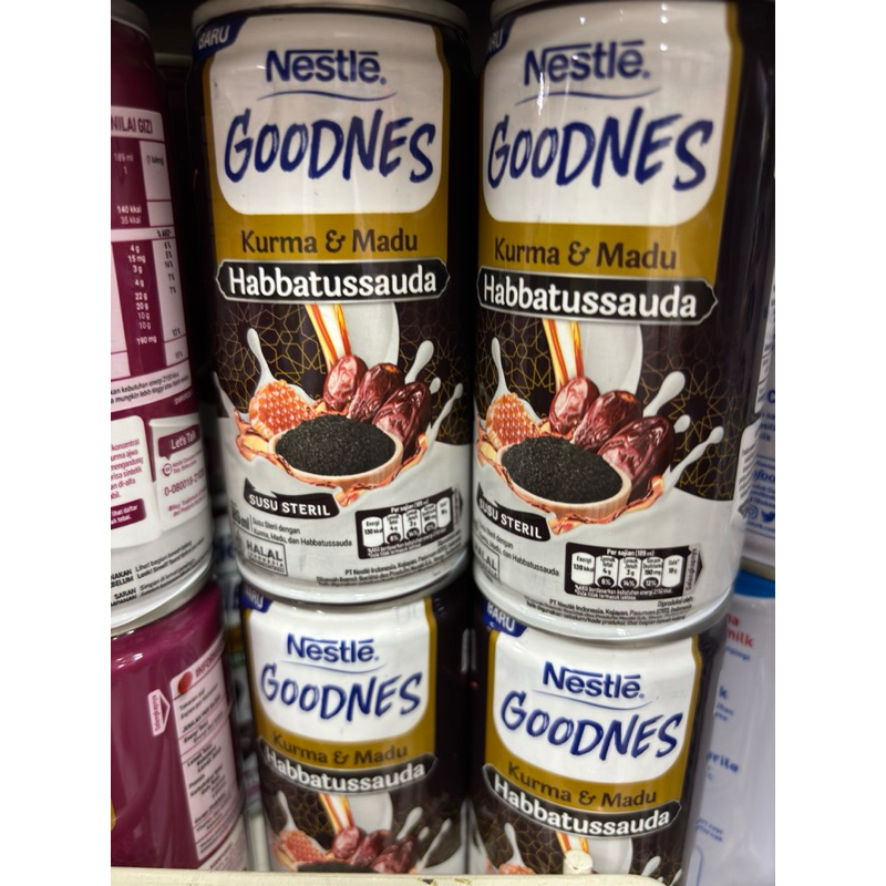 

Nestle Goodnes Susu Steril Habbatussauda 189mL