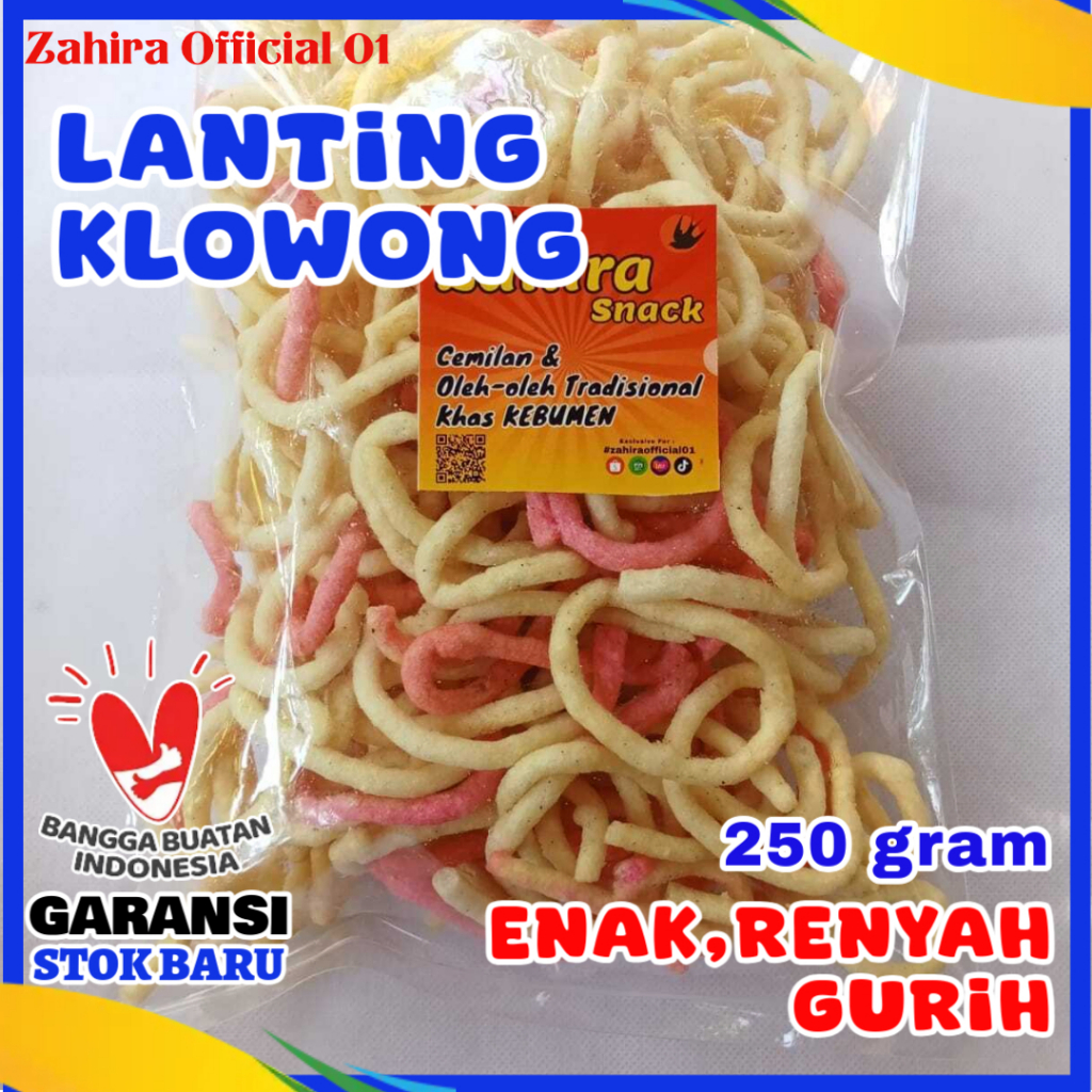 

Lanting Klanting Singkong Original Oleh-oleh Kebumen 250gram