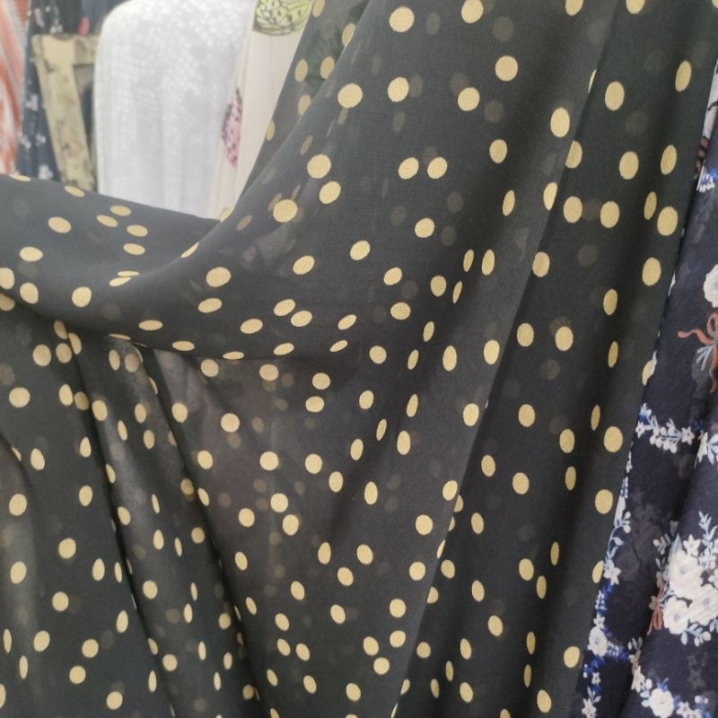Kain ceruty motif - bahan ceruty premium - bahan babydoll premium - kain ceruty babydoll motif - bah
