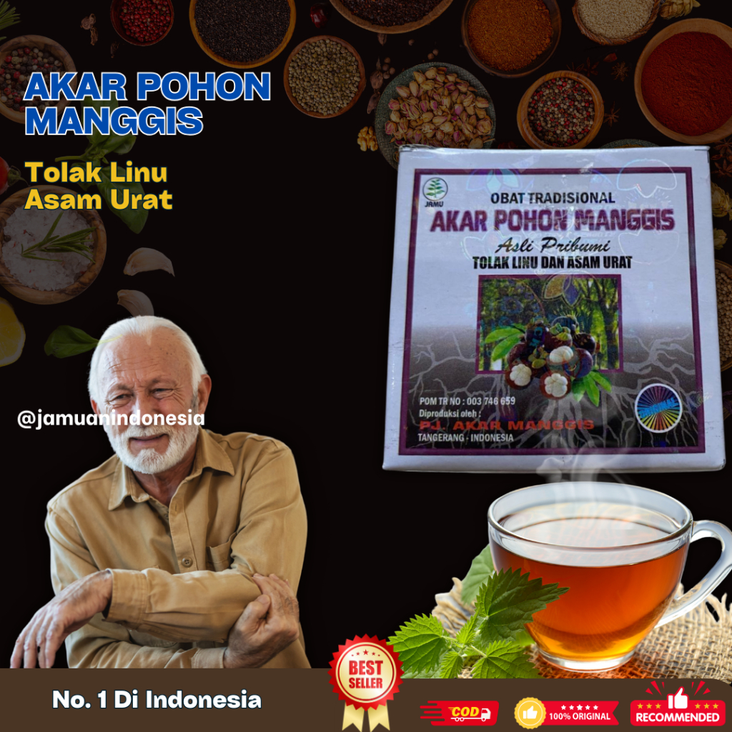 

Akar Pohon Manggis Kapsul Original Asli 20 Sachet Obat Herbal Asam Urat