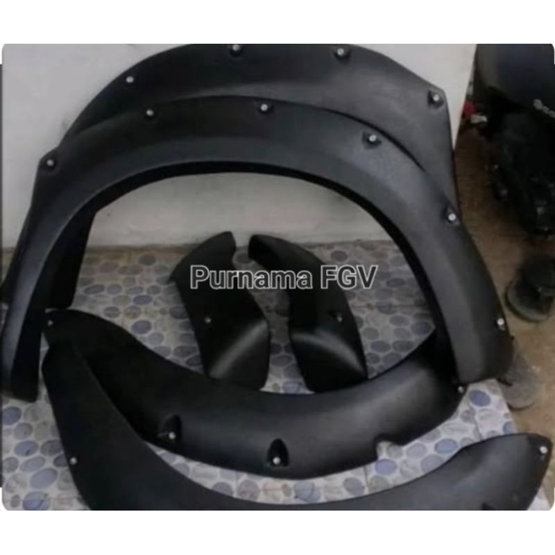 Over Fender Strada L200 Mega Cabin Spakbor Ban L200 Model Baut L Variasi