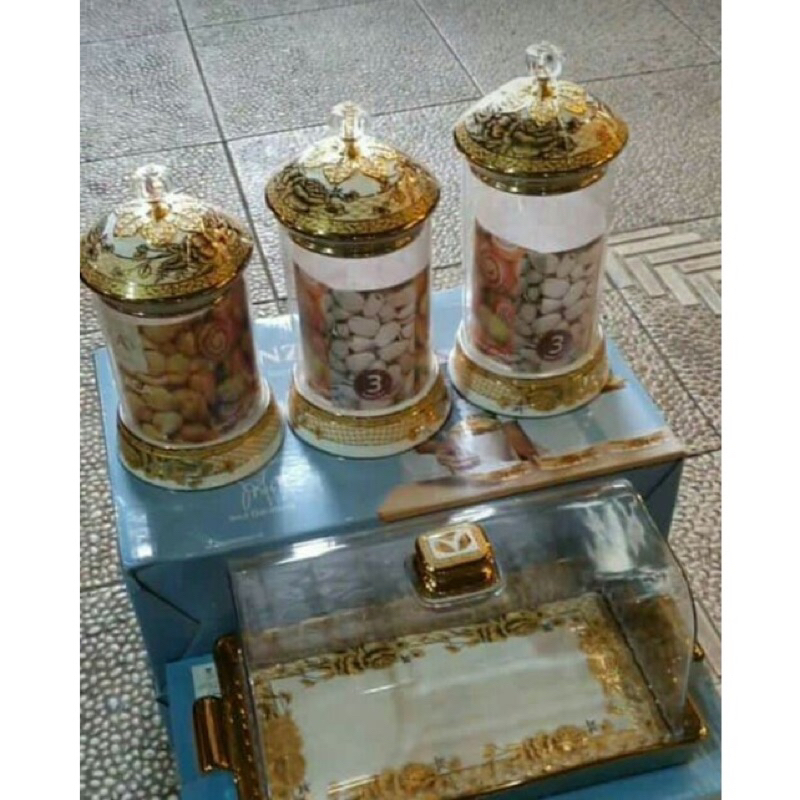 Set Toples + Tempat Kue Basah Vicenza