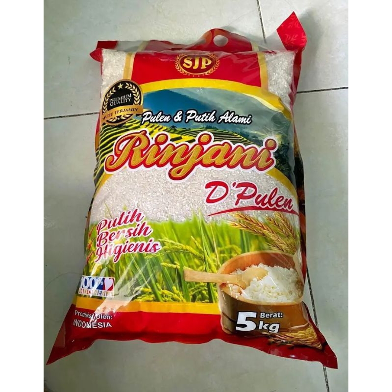 

beras rinjani berat 5 kg