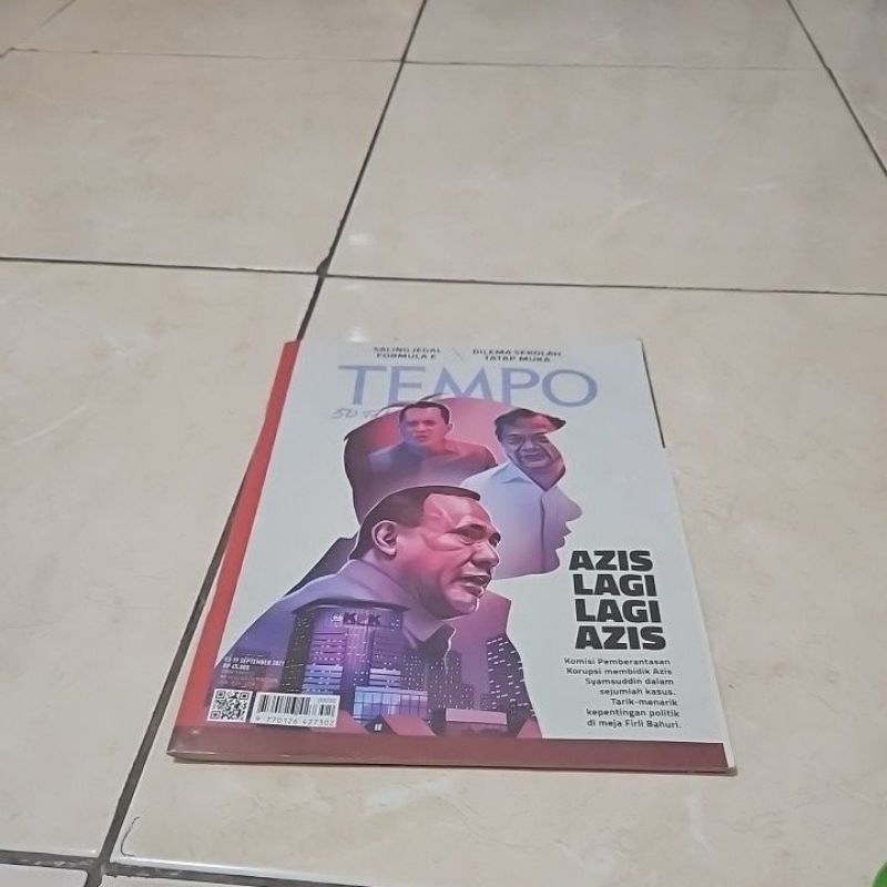 Majalah Tempo Terbaru Azis Lagi Lagi Azis 13-19 September 202q