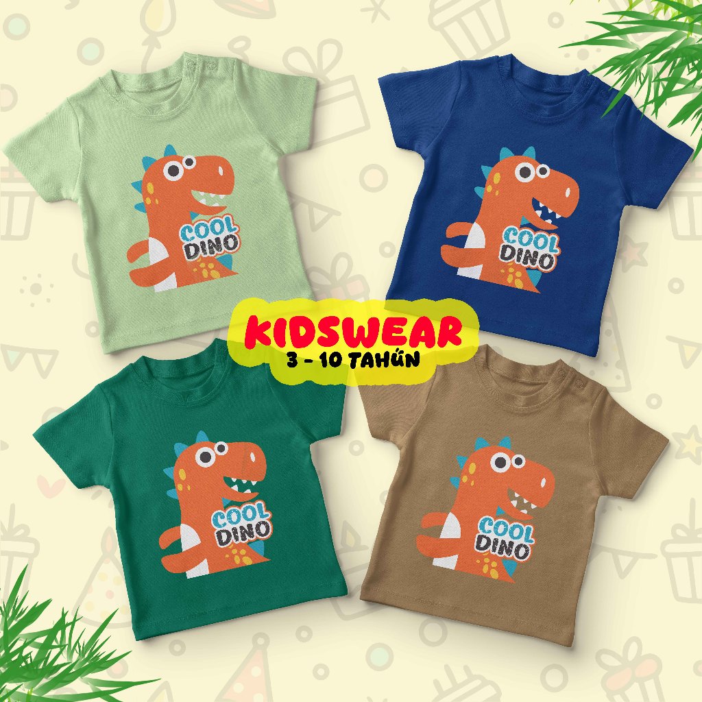 Fauziah Kidswear baju anak laki laki umur 3 - 10 tahun baju kaos anak laki laki kaos distro anak gam