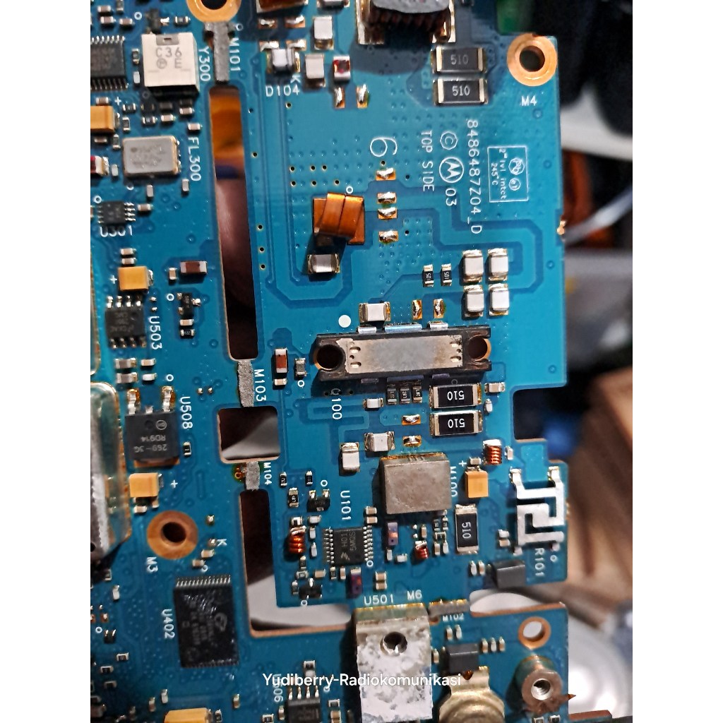 BLOK BELAKANG MOTOROLA GM3688 VHF MESIN BELAKANG RIG MOTOROLA GM 3688 VHF NORMAL