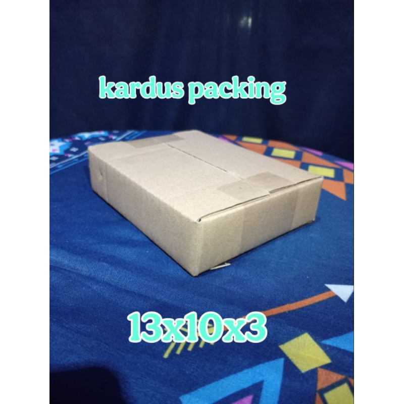 

kardus packing UK 13x10x3 kardus kecil