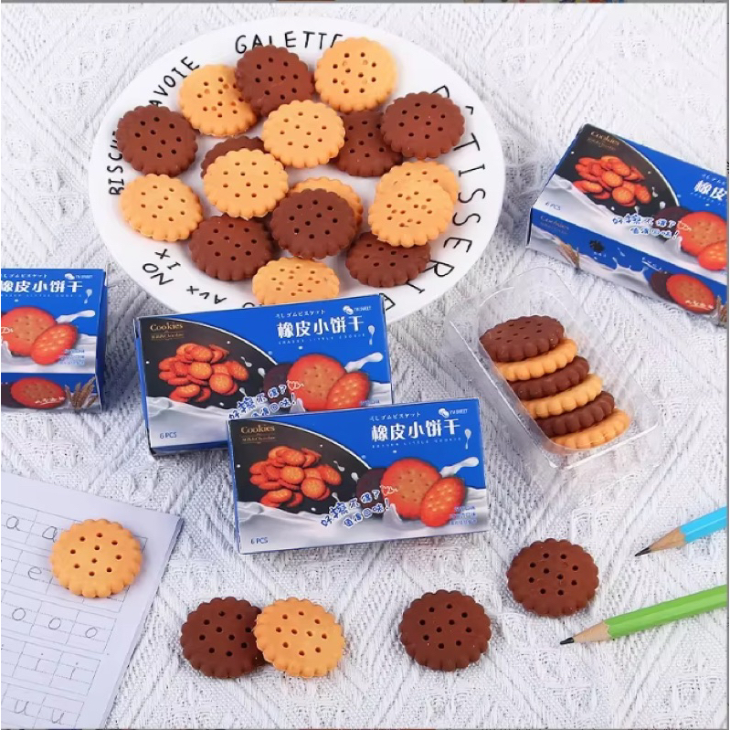 

Penghapus Pensil Bentuk Cookies