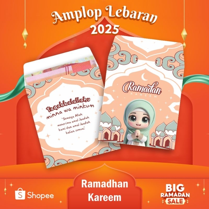 

Amplop Lebaran Hari Raya Idul Fitri Isi 20 pcs Angpao Karakter Lucu Ramadhan 2025 Amplop Thr murah