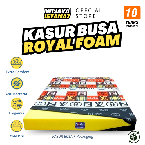 KASUR BUSA ROYAL FOAM TERMURAH DAN TERLARIS UKURAN 120 X 100