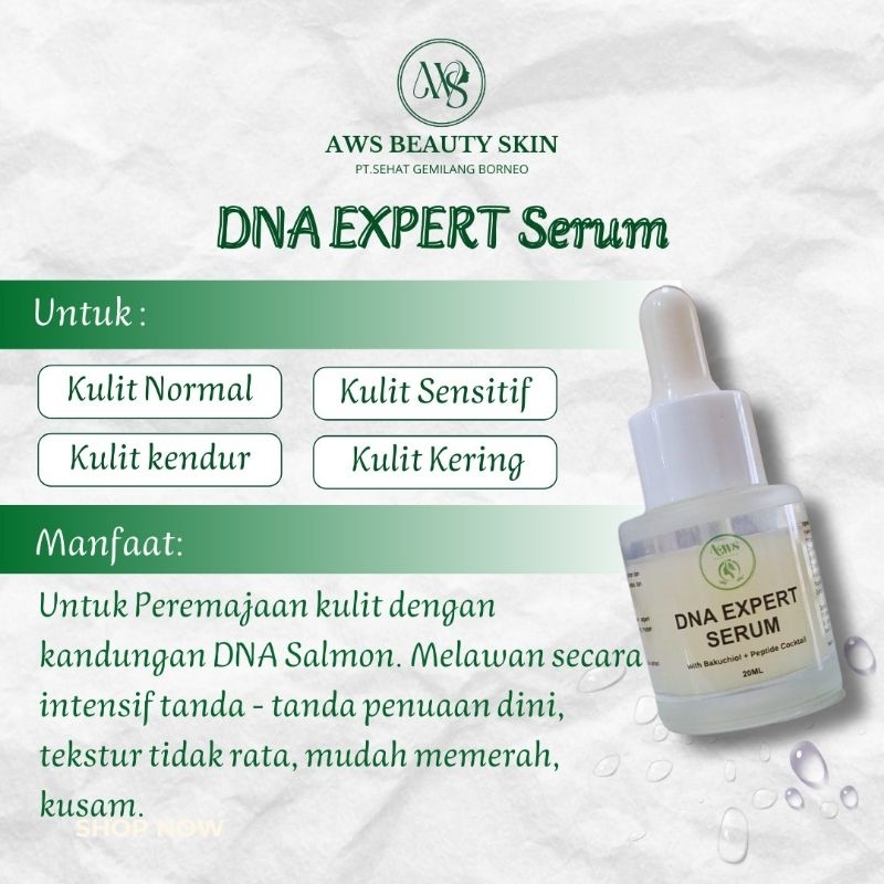 DNA EXPERT SERUM AWS BEAUTY SKIN