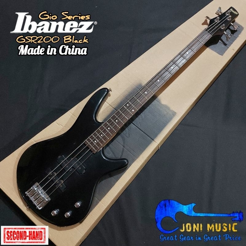 Bass Ibanez SDGR Gio Soundgear Original GSR Series: GSR200 GSR205 GSR180