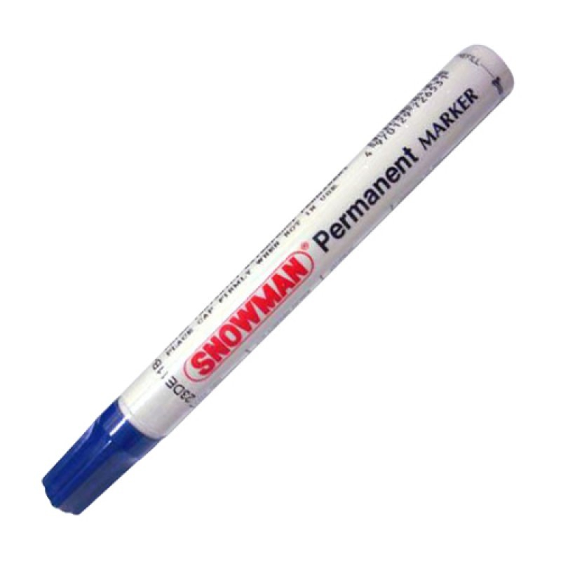 

Spidol Snowman Permanent Marker G-12 Blue
