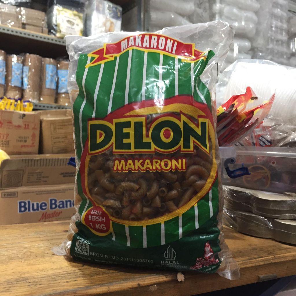 

DELON Makaroni Goreng 1kg Delon Hijau Makaroni Mekar