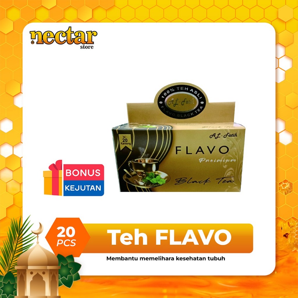 

Teh hitam herbal flavo untuk kesehatan bpom