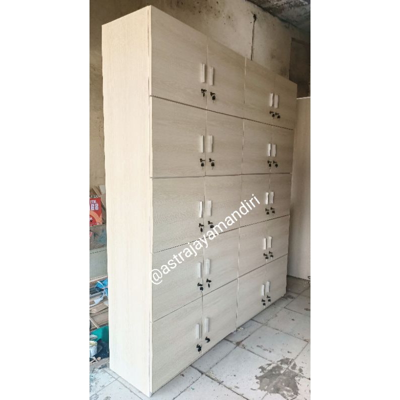 Lemari Loker 10 Pintu Lemari File Lemari Pajangan Loker Kayu
