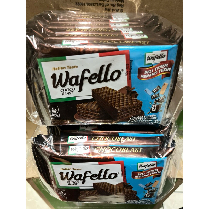 

Jual wafer wafello italuan taste [1 pak isi 10 bungkus]