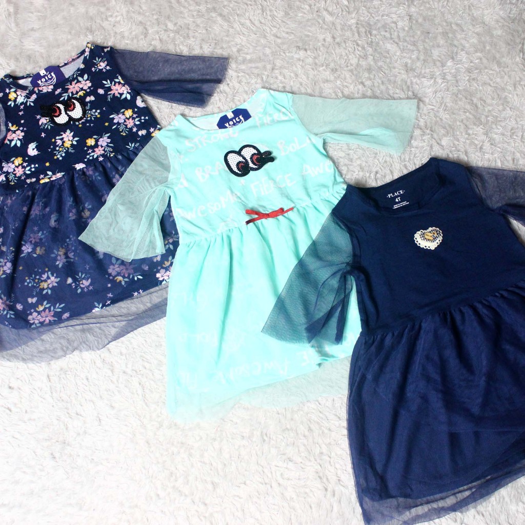 Dress Pesta Original Brand Place Baju Anak Hijau Tosca