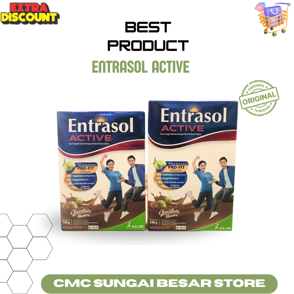 

Entrasol Active Pro-Fit Formula Coklat