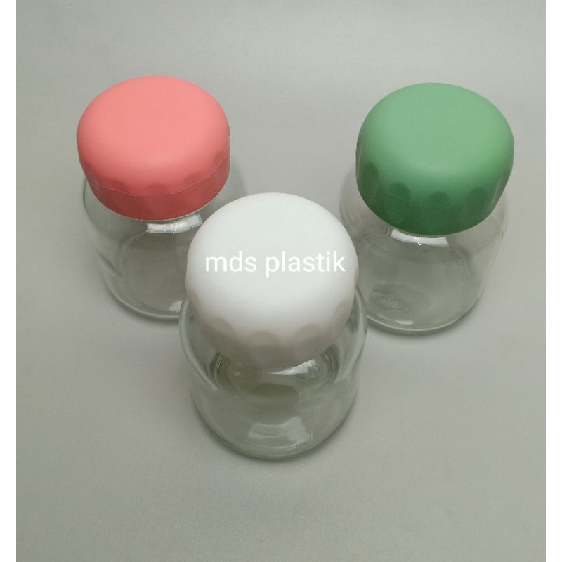 BOTOL MINUM JUS KACA / JAR KACA MINI