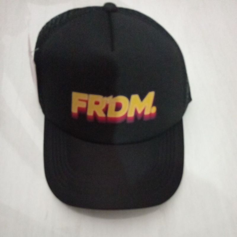 topi jaring aplikasi sablon