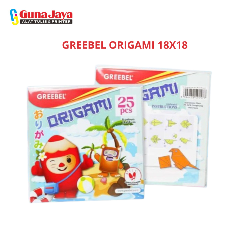 

GREEBEL ORIGAMI 18X18 / Kertas Lipat Paper Craft