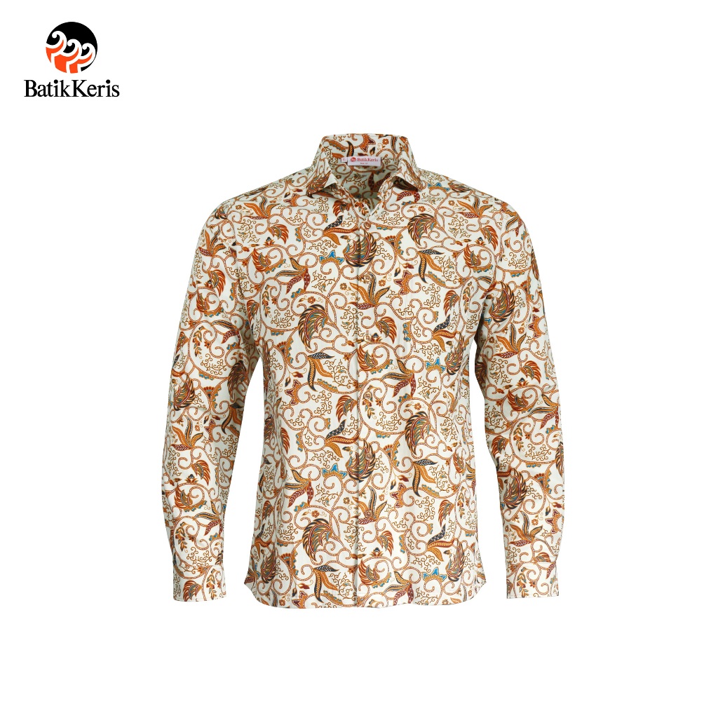 Batik Keris Kemeja Slimfit Lengan Panjang Keris Garudapatra