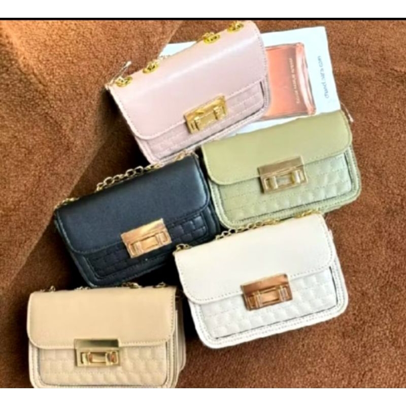 Tas Slingbag IVANA - Tas korea murah - Tas wanita kekinian - Tas Slingbag wanita