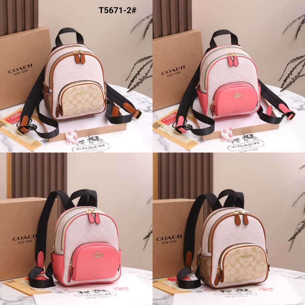Ransel Mini Import Wanita Kekinian Kualitas Platinum Ada Box Kode T5671-2#