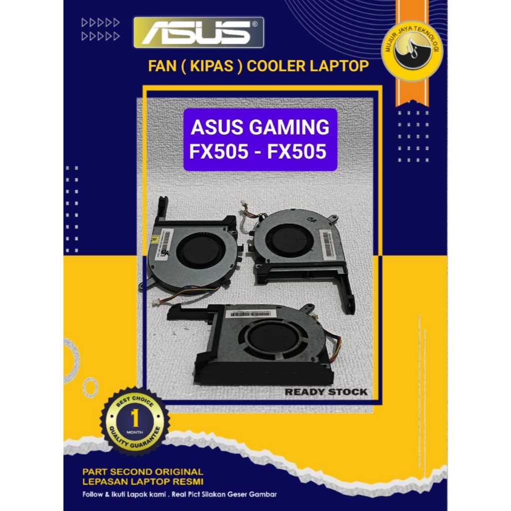 Fan HSF Heatsing GPU CPU  Kipas Laptop ASUS TUF GAMING FX505 FX506 FA506  Second Normal Tested