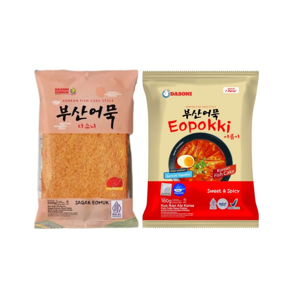 

Dasoni Eomuk Paket D Busan Spicy & Eopokki Sweet