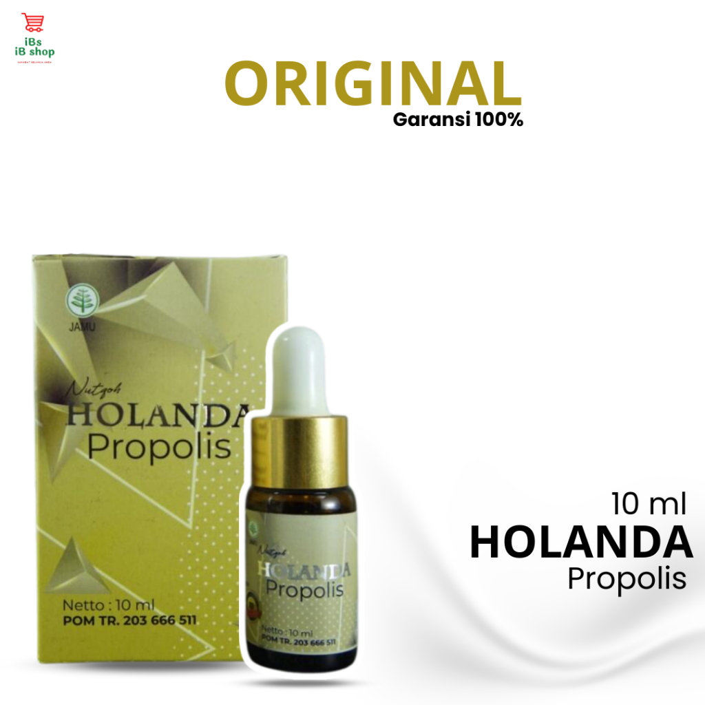 HOLANDA PROPOLIS ORIGINAL BPOM 10ML