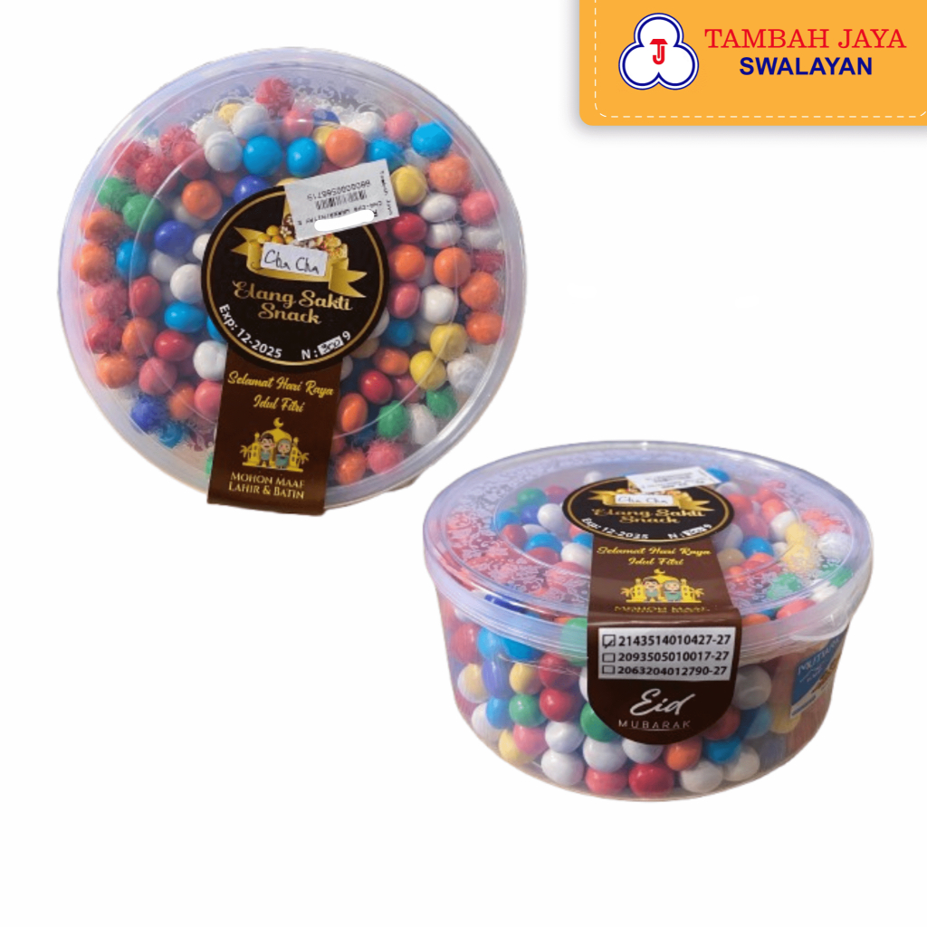 

Permen Lebaran Cha-Cha Warna Warni 300gr