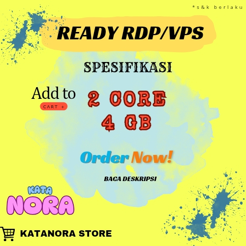 RDP 1 BULAN BERGARANSI