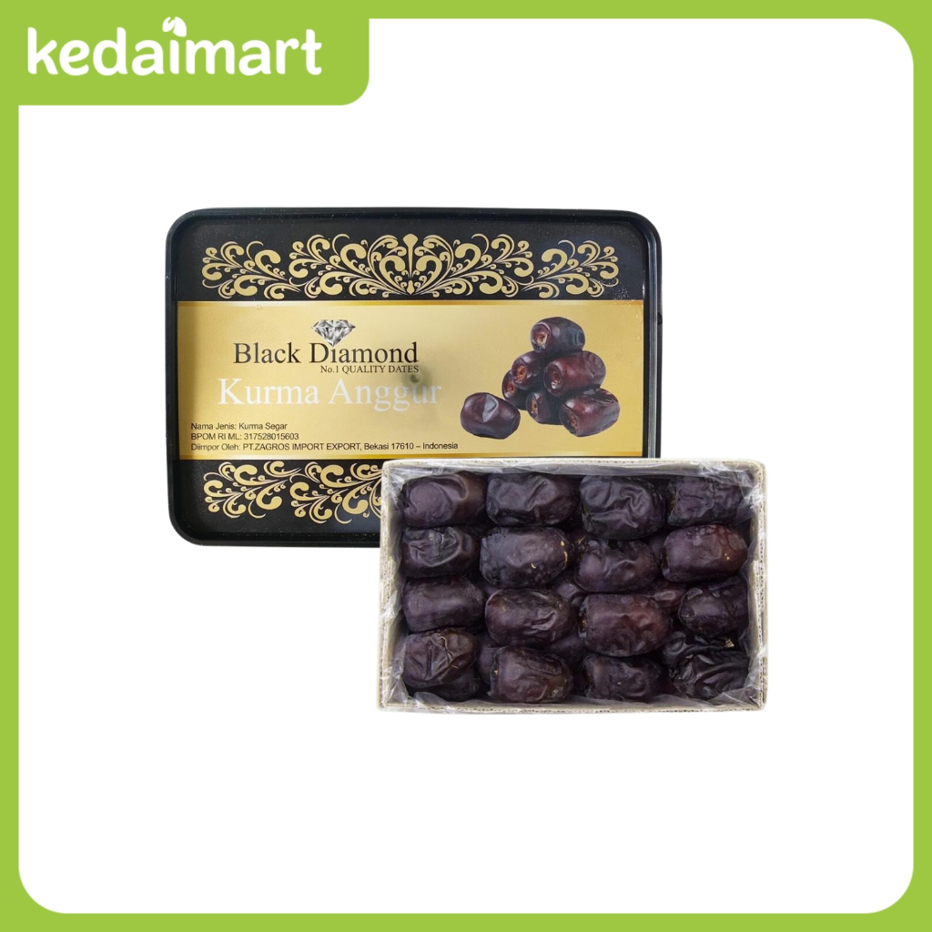 

Black Diamond Kurma Anggur Pack 500 Gram