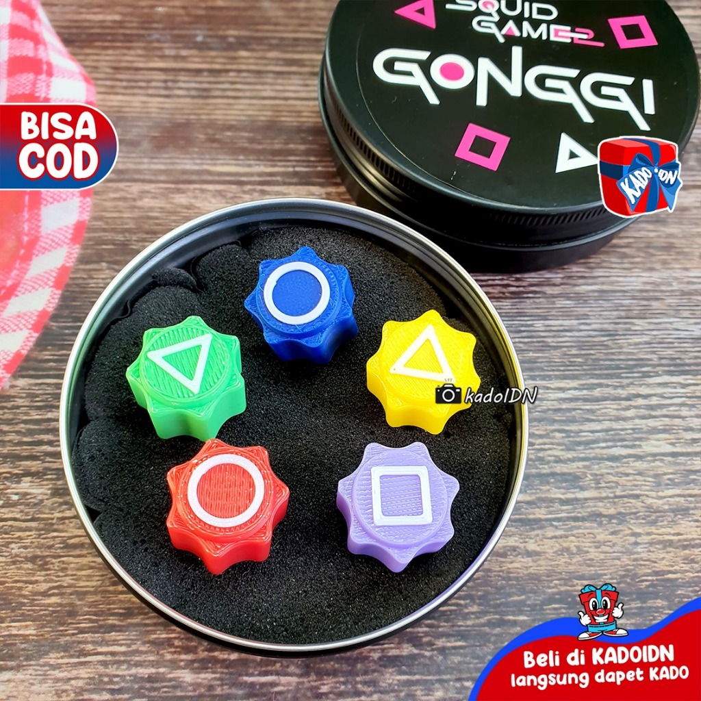 Permainan Gonggi Sequid gem by Kadokado.idn