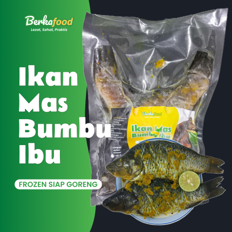 

Ikan Mas Marinasi Bumbu Ibu Isi 2 Ekor Per Pack